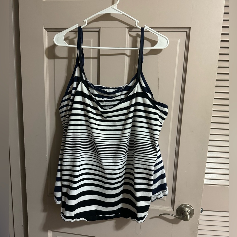 Womens Lane Bryant Pretty & Perfect Cotton Stretch Tank Tops Size 22/24